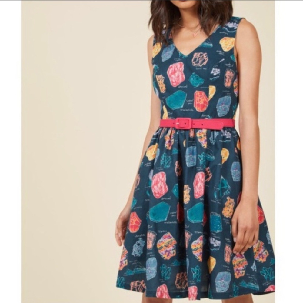 Modcloth gemstone study dress